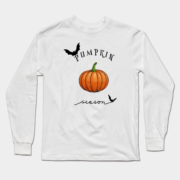 PUMPKIN SEASON Long Sleeve T-Shirt by Sunshineisinmysoul